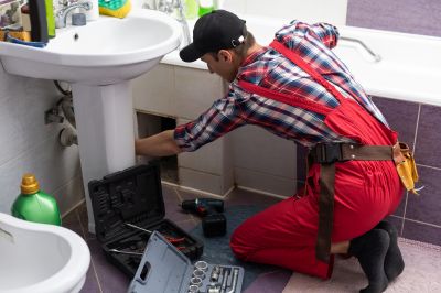 Plumber at Work